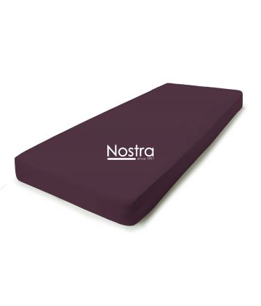 Fitted jersey sheets JERSEY JERSEY-DARK PLUM