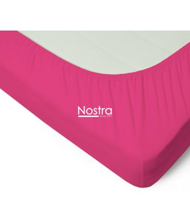 Fitted jersey sheets JERSEY JERSEY-FUCHSIA 200x220 cm