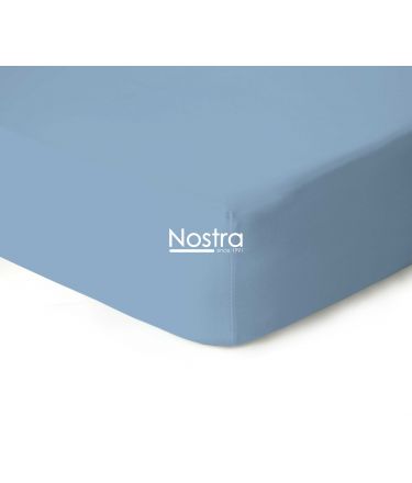 Fitted jersey sheets JERSEY JERSEY-LIGHT BLUE 200x220 cm