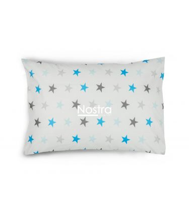 Children bedding set STARS 10-0052-LIGHT GREY LIGHT BLUE