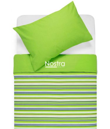 Cotton bedding set DAKOTA 30-0249-GREEN VIOLET 200x220, 70x70 cm