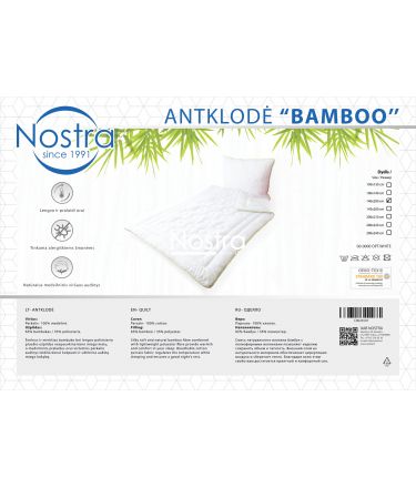 Duvet BAMBOO 00-0000-OPT.WHITE 140x200 cm