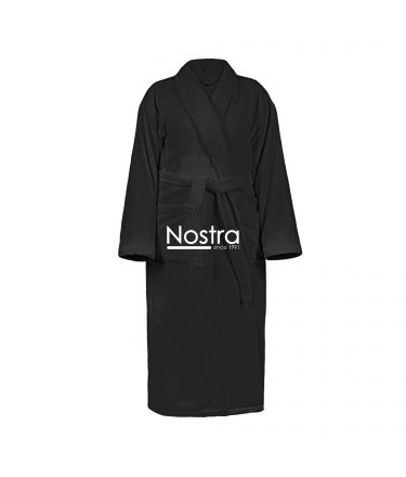 Халат VELOUR-430 430 BATHROBE-BLACK M