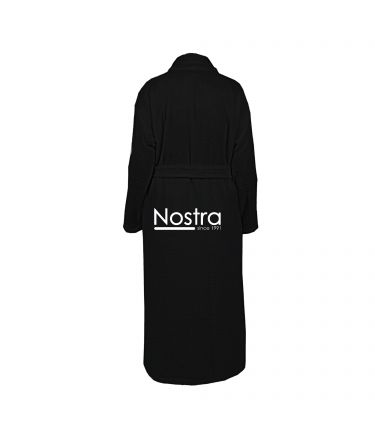 Халат VELOUR-430 430 BATHROBE-BLACK M