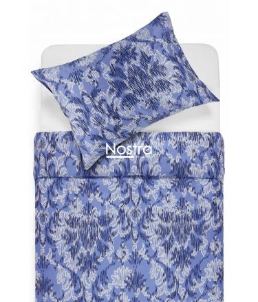 Sateen bedding set ALISHA 40-1247-BLUE 140x200, 50x70 cm