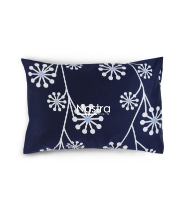 Satīna gultas veļa komplekts ADANA 20-1618-BLUE NAVY 200x220, 70x70 cm