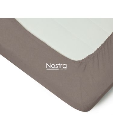 Fitted terry sheets TERRYBTL-CACAO 120x200 cm