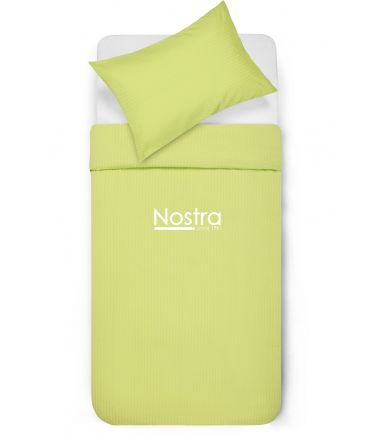 Seersucker bedding set ELA 00-0017-SHADOW LIME 140x200, 50x70 cm