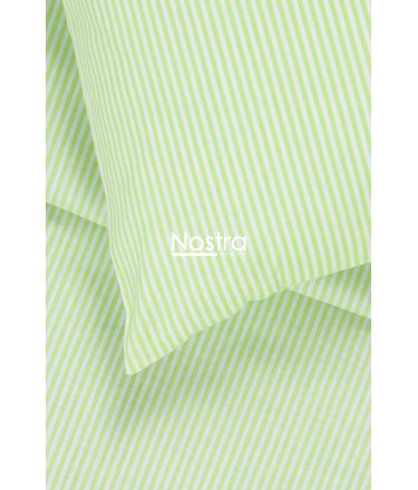 Bērnu katūna gultas veļa CLASSIC STRIPES 30-0212-LIGHT GREEN 140x200, 50x70 cm