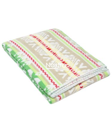 Хлопковый плед SUMMER 80-2005-LIGHT GREEN 200x205 cm