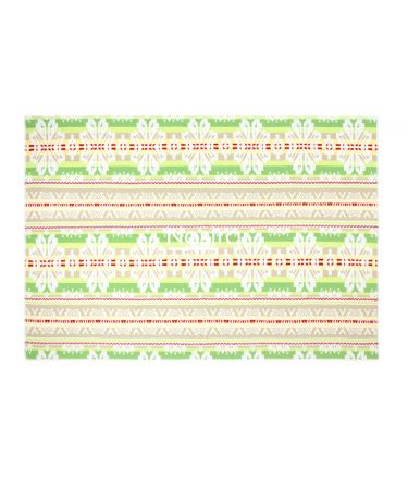 Cotton plaid SUMMER 80-2005-LIGHT GREEN