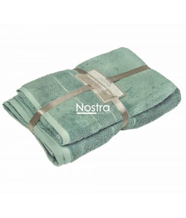 Bambusa dvieļu komplekts BAMBOO-600 T0105-DUSTY GREEN