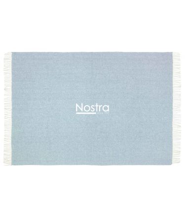 Vilnas pleds MERINO-300 80-3236-LIGHT BLUE 140x200 cm