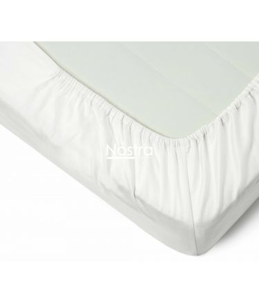 Fitted sateen sheets 00-0000-OPT.WHITE