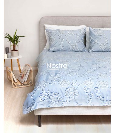 PREMIUM maco sateen bedding set COLETTE 20-0034-POWDER BLUE