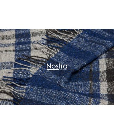 Pleds GANA 80-4122-BLUE BROWN 140x200 cm