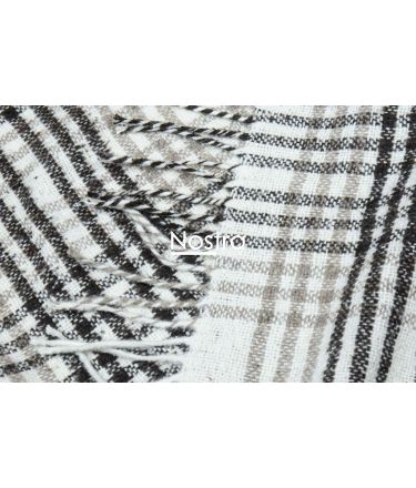 Plaid GANA 80-4123-BEIGE BROWN 140x200 cm