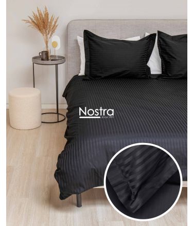 EXCLUSIVE bedding set TAYLOR 00-0055-1 BLACK MON 140x200, 70x70 cm