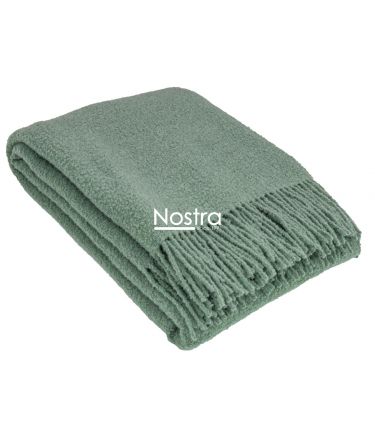 Vilnas pleds BOUCLE-350 80-3321-SMOKE GREEN