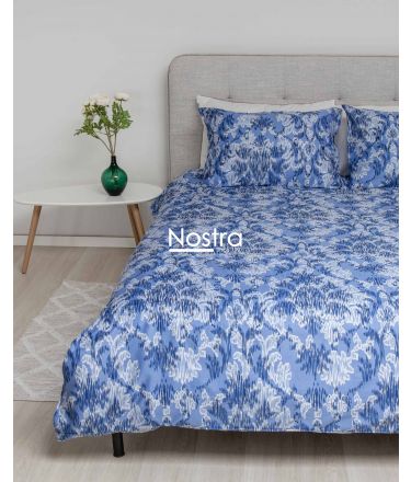 Sateen bedding set ALISHA 40-1247-BLUE 140x200, 50x70 cm