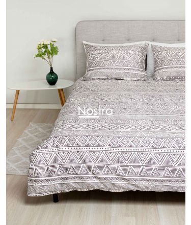 Sateen bedding set ANISHA 30-0640-GREY 140x200, 70x70 cm