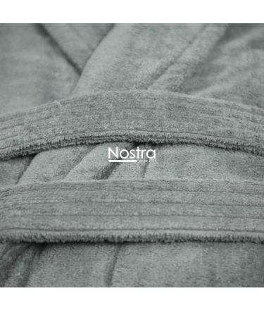 Халат VELOUR-430 430 BATHROBE-GREY M