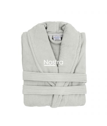 Халат VELOUR-430 430 BATHROBE-LIGHT GREY M