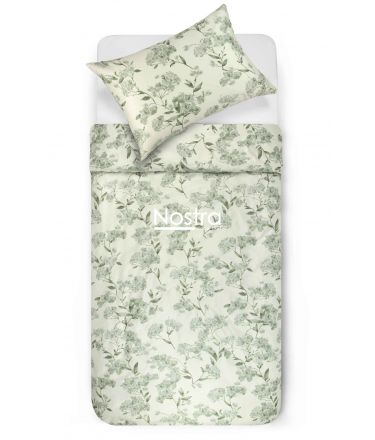 PREMIUM maco sateen bedding set CAROLINA 20-1730-GREEN 140x200, 50x70 cm