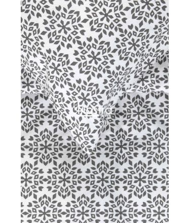 Flaneļa gultas veļa BARRET 40-1438-GREY 140x200, 70x70 cm