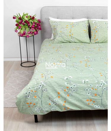 Flannel bedding set BRIANNA 20-1751-SAGE 140x200, 70x70 cm