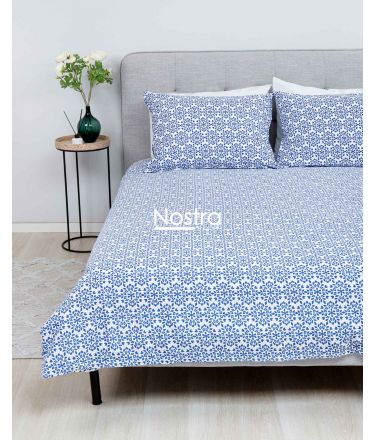 Flannel bedding set BARRET 40-1438-BLUE 140x200, 70x70 cm