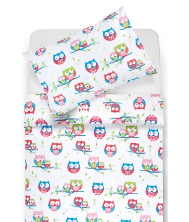 Children bedding set OWLS FAMILY