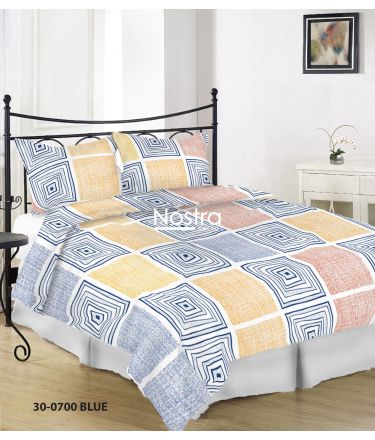 Cotton bedding set DASIA 30-0700-BLUE