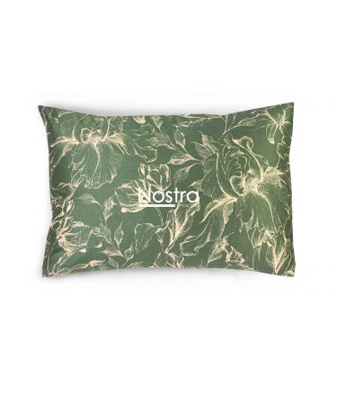 PREMIUM maco sateen bedding set COOPER 20-1732-GREEN 140x200, 50x70 cm