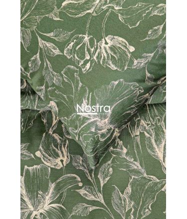 PREMIUM maco sateen bedding set COOPER 20-1732-GREEN 220x240, 50x70 cm