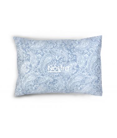 PREMIUM maco sateen bedding set CLAIRE 40-1422-FOREVER BLUE 220x240, 50x70 cm