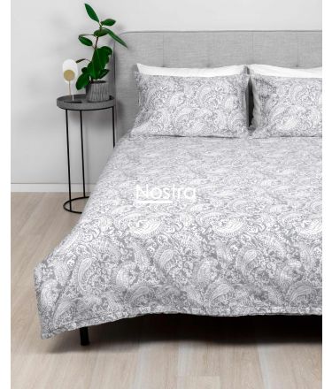 PREMIUM maco sateen bedding set CLAIRE 40-1422-GREY 140x200, 70x70 cm