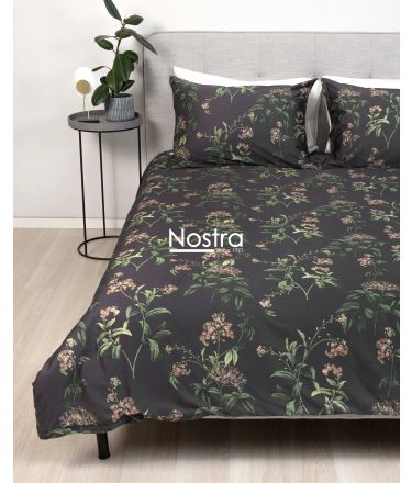 PREMIUM maco sateen bedding set CARTER 20-1731-IRON GREY 140x200, 70x70 cm