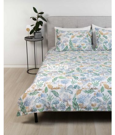 Sateen bedding set ALESSANDRA 40-1419-GREEN