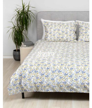 Sateen bedding set ALICIA 20-1725-BLUE