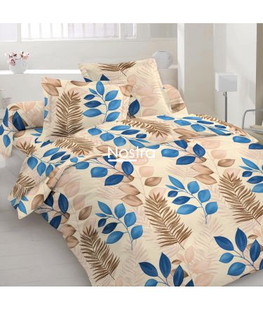 Polycotton bedding set ABSTRACT 40-1487-NAVY