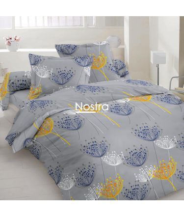 Polycotton bedding set ABSTRACT 40-1486-LIGHT GREY