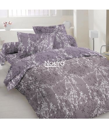 Polycotton bedding set ABSTRACT 40-1202-LILAC 140x200, 50x70 cm