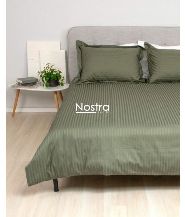 EXCLUSIVE bedding set TAYLOR 00-0413-1 MOSS GREEN MON 220x240, 50x70 cm