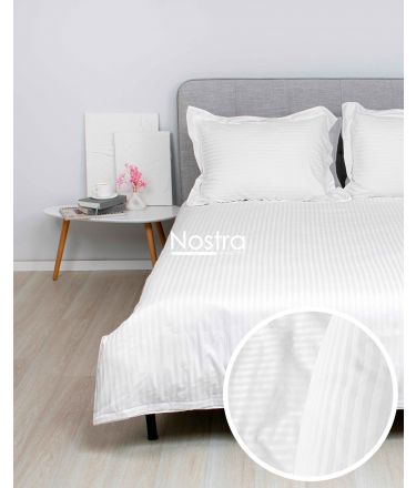 EXCLUSIVE bedding set TAYLOR 00-0000-1 OPTIC WHITE MON 200x220, 50x70 cm