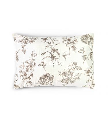 Sateen pillow cases with zipper 20-1728-CREAM 50x70 cm