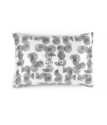 Sateen pillow cases with zipper 30-0766-GREY 50x70 cm