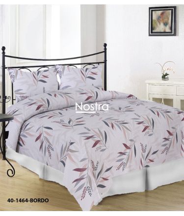 Cotton bedding set DAWSYN 40-1464-BORDO