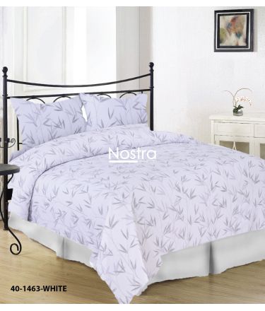 Cotton bedding set DESTINEE 40-1463-WHITE 200x220, 70x70 cm