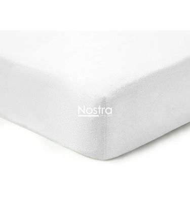 Fitted terry sheets TERRYBTL-OPTIC WHITE